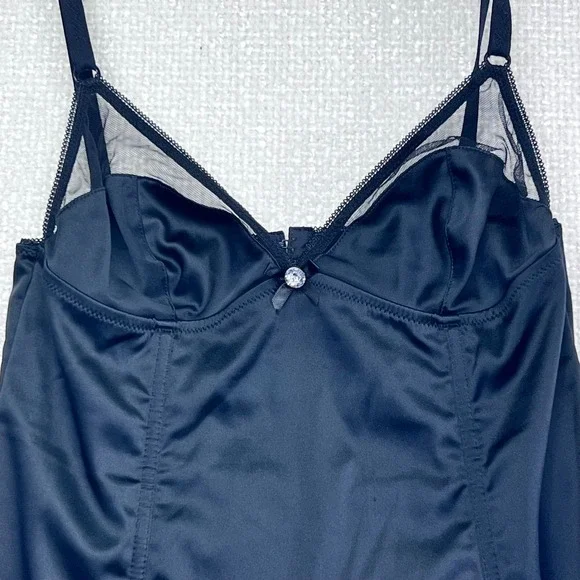 Dolce & Gabbana Black Corset Top, Adjustable Strap Cami, Lingerie, Italian - Picture 3 of 10